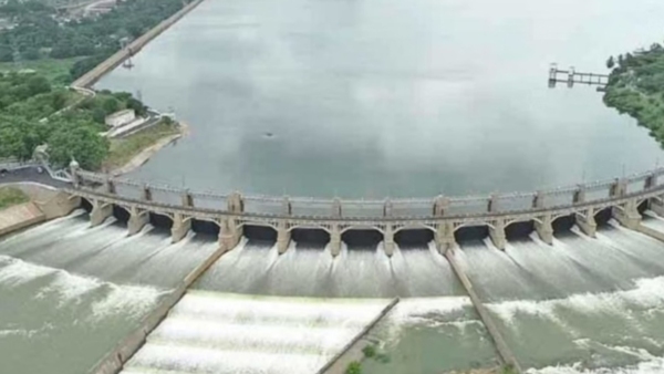 Mettur Dam Nears Overflow Braces for Heavy Inflows