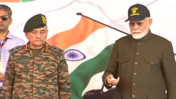 PM Narendra Modi Honours Heroes On 25th Anniversary of Kargil Vijay Diwas