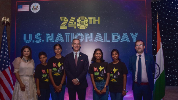 Celebration of 248th National Day of America in Chennai