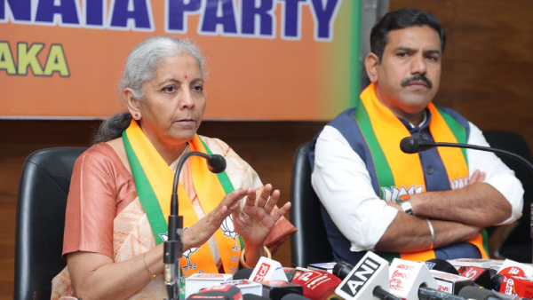 Nirmala Sitharaman s Reaction On The Of Union Budget