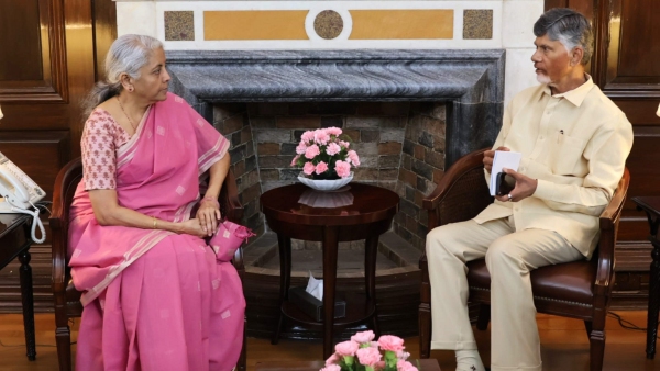 Sitharaman Announces Rs 15 000 Crore for Andhra Pradesh Capital Development in Budget 2024-25
