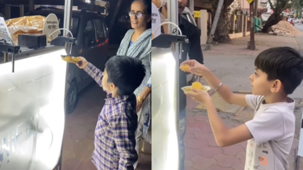 Automatic Pani Puri Vending Machine in Bengaluru Goes Viral Sparks Reactions