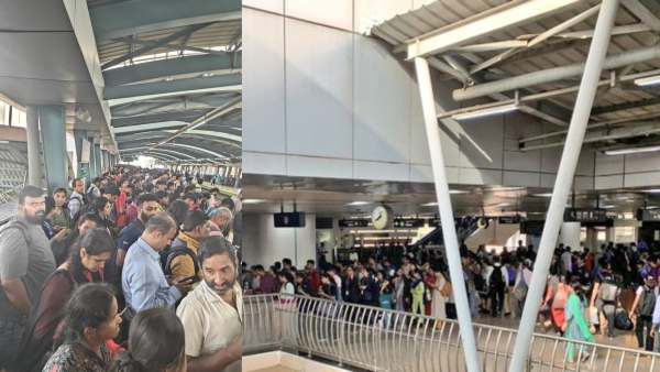 Namma Metro Commuters Face Inconvenience on Purple Line After Added15 Trains at Majestic PC Mohan Namma Metro Commuters Face Inconvenience on Purple Line After Added15 Trains at Majestic PC Mohan