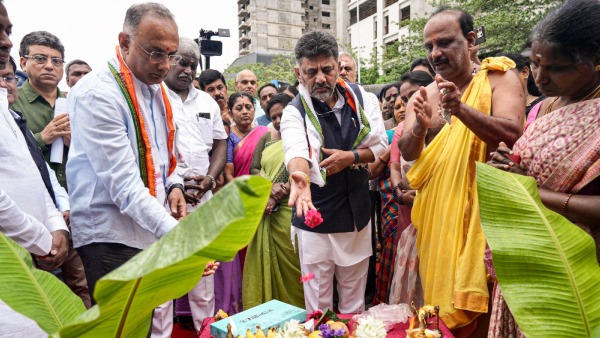 DK Shivakumar Gave Green Signal For Project of Rs 1800 Crore worth 157 KM road White Topping DK Shivakumar Gave Green Signal For Project of Rs 1800 Crore worth 157 KM road White Topping