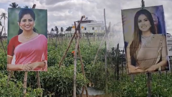 Rachita Ram and Sunny Leone Seen at Farmer s Farmhouse