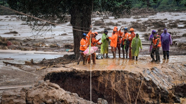 Heavy rain forecast Red alert for Next 2 days for Wayanad
