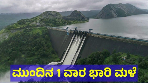 Monsoon Rain Will Hit In These Places Of Karnataka State For Next 168 Hours