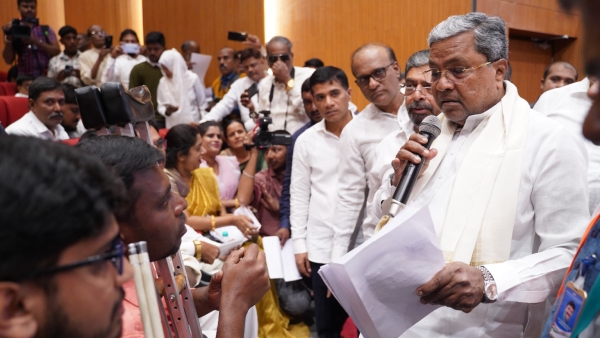 House For Civic Workers Working In Congress Office Said Siddaramaiah House For Civic Workers Working In Congress Office Said Siddaramaiah