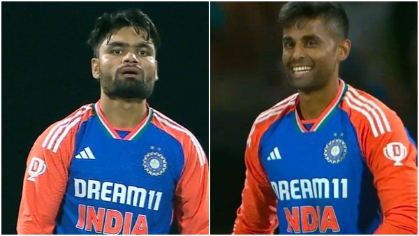 Suryakumar yadav and Rinku Singh Bowling Against Sri Lanka Match