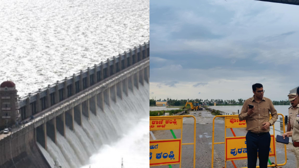 Excess water release from Tungabhadra Dam Alert issued