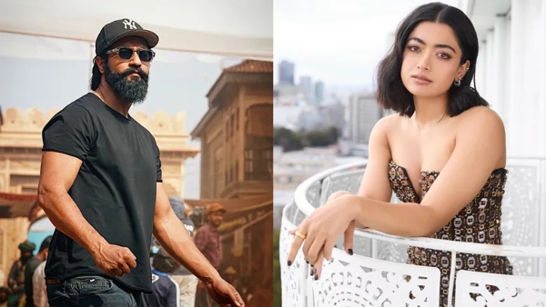 Chhava Film Actor Vicky Kaushal says on Actress Rashmika Mandanna and She Show hearts in 56 ways Chhava Film Actor Vicky Kaushal says on Actress Rashmika Mandanna and She Show hearts in 56 ways