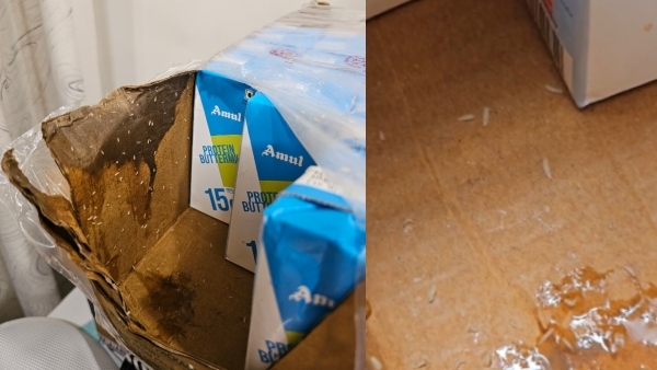 Customer Finds Worms Inside Amul Buttermilk He Ordered Online