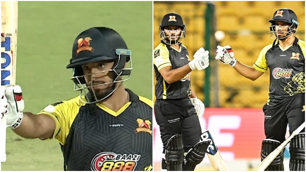 Shivamogga Lions won by 6 wkts against Hubli Tigers Shivamogga Lions won by 6 wkts against Hubli Tigers