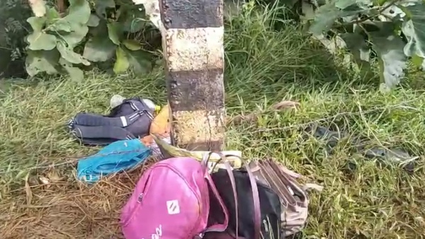 A Terrible Accident Happened Between A Lorry And A Tata Ace At Hubballi