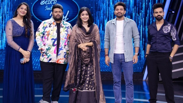 Actress Rashmika Mandanna Entry into TV Reality Show of Aha s Indian Idol 3