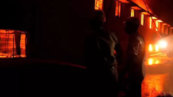 Belagavi factory fire disaster Father took bones of his burnt death son in bag