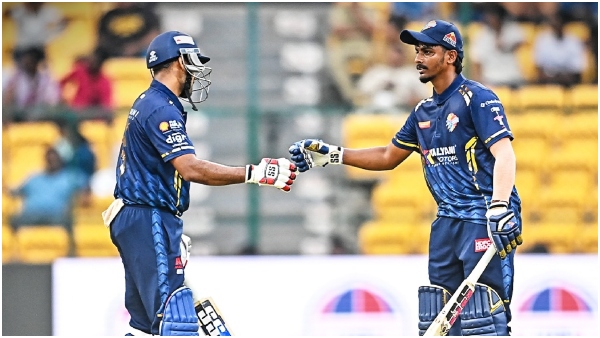 bengaluru blasters win against Gulbarga Mystics maharaja troph opener
