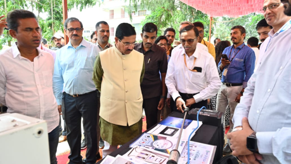 Pralhad Joshi Foundation Stone to EV Battery and Charger Testing Facility Center at Bengaluru NTH