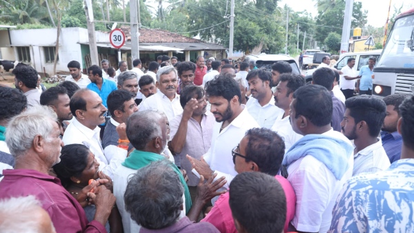 Channapatna By Election Nikhil Kumaraswamy Tour In Constituency