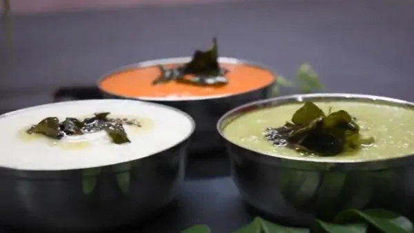 Recipe independence day 2024 special tricolor coconut chutney recipe in kannada