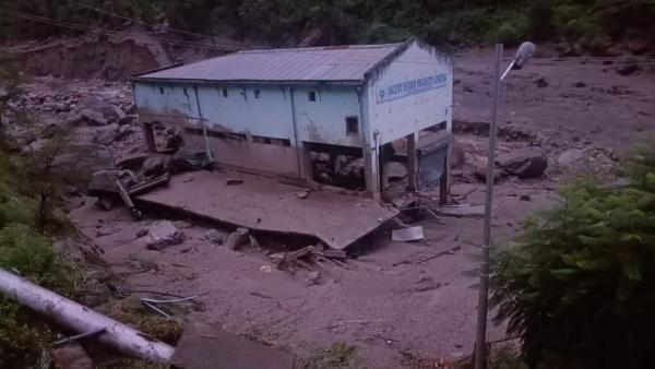 Cloud Burst in Shimla rampur 40 people missing- video viral