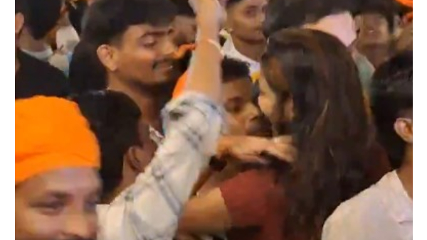 Youth group danced with A young woman hugged video viral Youth group danced with A young woman hugged video viral