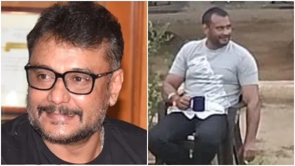 A Photo Of Actor Darshan In a Jolly Mood At Parappana Agrahara Jail is leaked