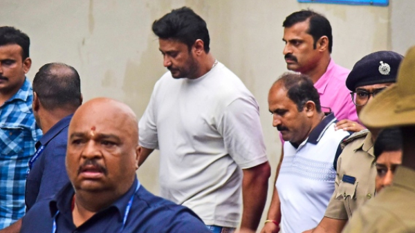 Police Shock Darshan Thoogudeepa Fans Waiting for His Release from Jail