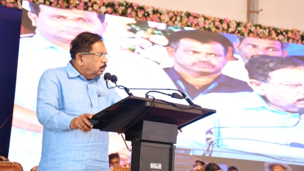Home minister G Parameshwara Sarcasm Against BJP-JDS Alliance