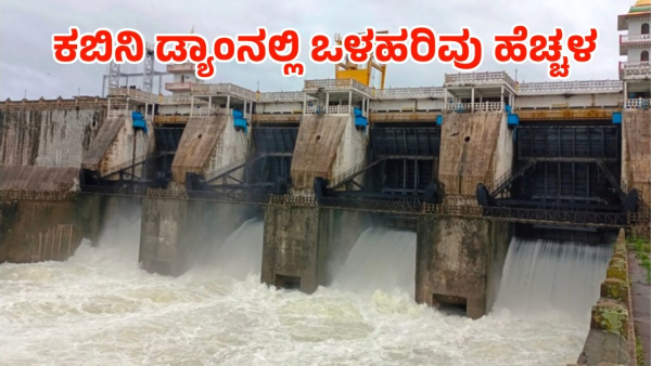 Karnataka Dams Water level Today KRS Kabini Bhadra dam water level as on August 3rd