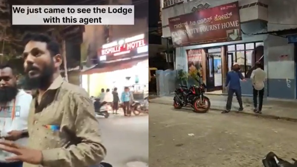 Lodge scam in Mysuru before Dussehra Video goes viral Lodge scam in Mysuru before Dussehra Video goes viral