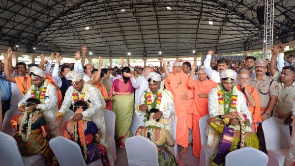 Mass marriage in Male Mahadeshwara Hill today