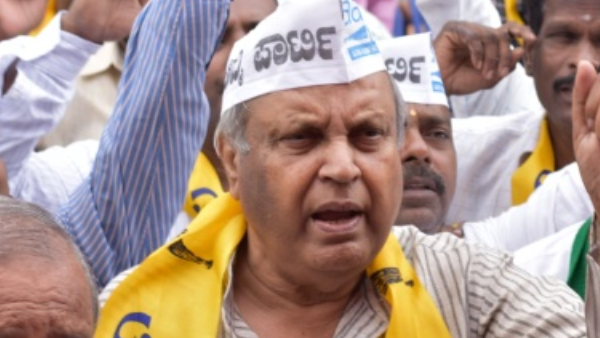 AAP State President Mukyamntri Chandru urges Governor to allow prosecution of HDK Nirani Jolle