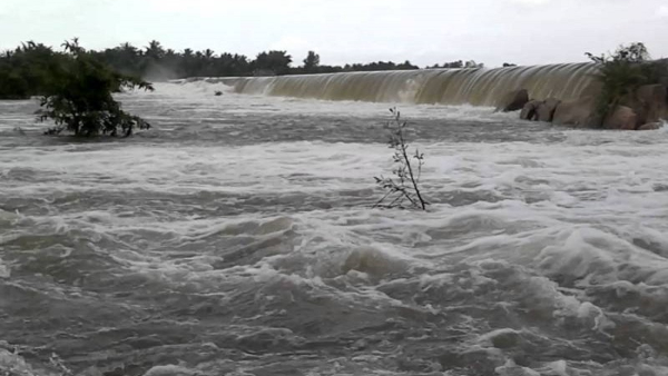 Mysuru Flood Heavy Water Logging At Nanjangud Temple
