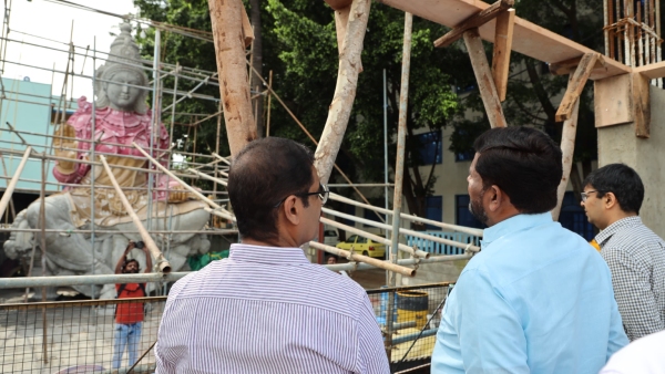 Nada Devi Bhuvaneshwari Bronze Statue Unveiled on November 1st infront Vidhan Soudha