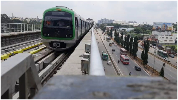 Namma Metro Green Line Witnesses First Trial Run from Nagasandra to Madawara