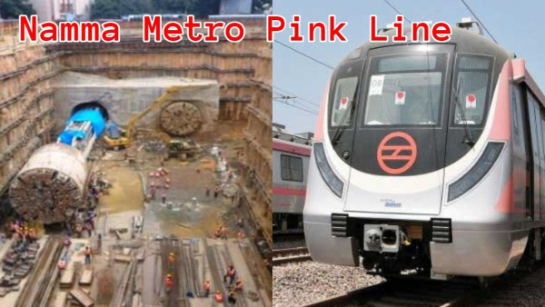Namma Metro Pink Line 308 Meter Maximum Tunnelling done in a month by Tunga TBM BMRCL