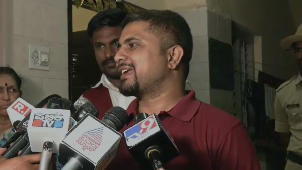 Actor Darshan Case What did Pratham say on visit to Renukaswamy s house 350 km away