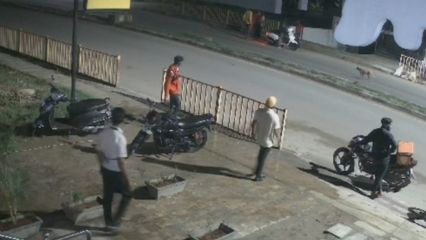 Open rowdism in Shivamogga police attack on parlor