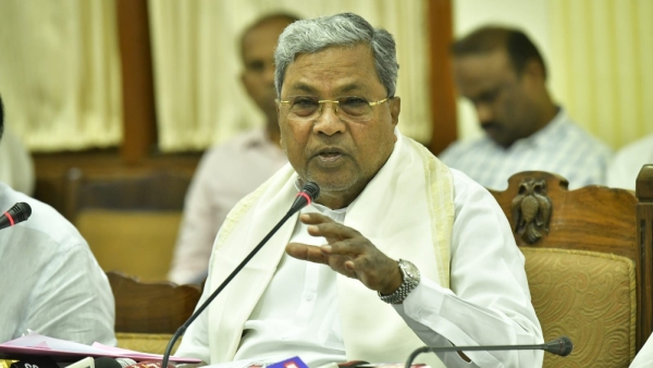 Injury For A Finger Of Chief Minister Siddaramaiah