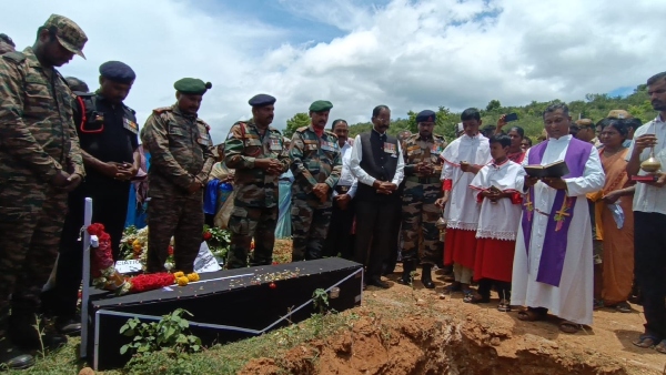 Soldier s Funeral in Sulvadi village of Hanur taluk Soldier s Funeral in Sulvadi village of Hanur taluk