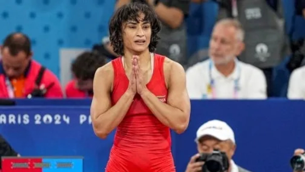 Vinesh Phogat disqualified Minister Arjun Ram Meghwal proposed in Lok Sabha