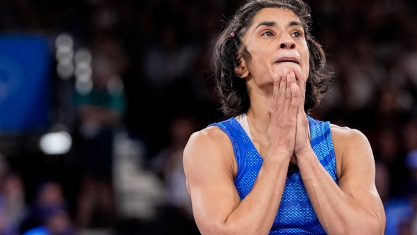 Vinesh Phogat Makes History Enters Final at Paris Olympics Vinesh Phogat Makes History Enters Final at Paris Olympics