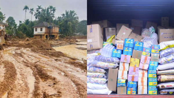 BBMP Employees Unions Send 2 Trucks Essential Items Worth Rs 25 Lakh to Wayanad Landslide Area