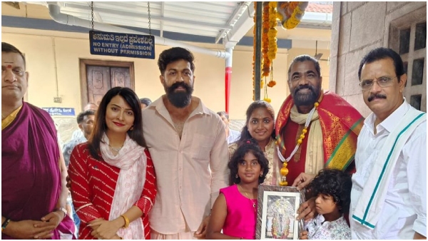 Yash Upset with Bodyguard for Pushing Fans During Temple Visit