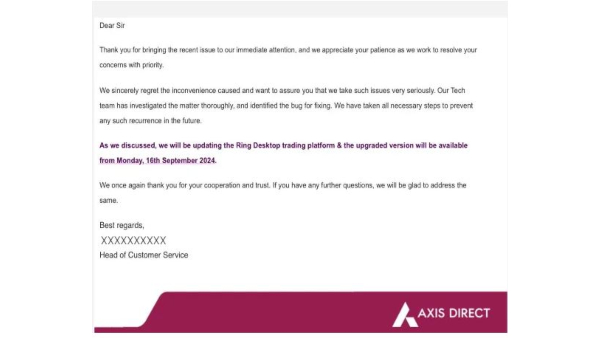 Axis Bank Trading Portal Glitch Users Raise Alarming Concerns