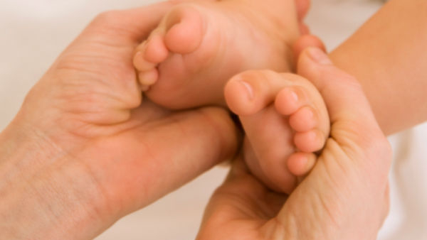 A Baby Boy Found Buried Alive in Soil in Katriguppte Dinne of Anekal Child Treated at Hospital