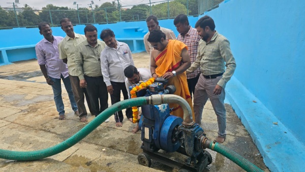 BBMP Started Water Filling In to Yediyur Lake Discharge Kalyani