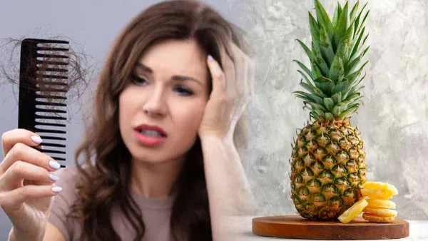 beauty hair care tips benefits of pineapple for hair health in kannada
