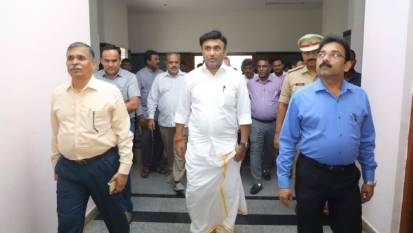 CM DCM should give serious thought to supply water to Chikkaballapur district- k Sudhakar insists